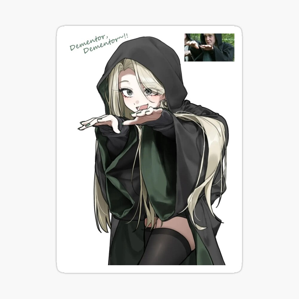 Spooky Malfoid sticker