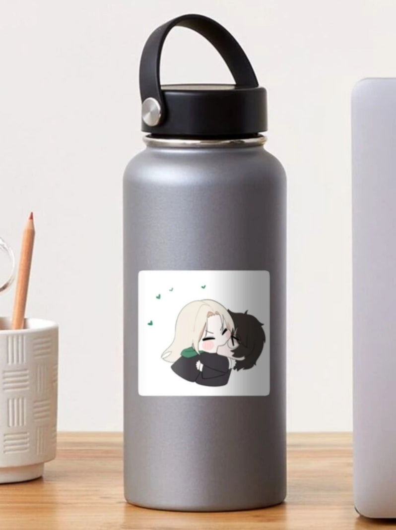 Malfoid & Harry kiss sticker