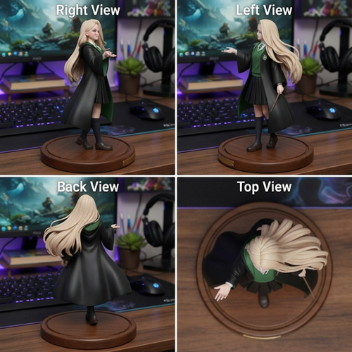 Draconia Malfoy (Malfoid) 3D figurine